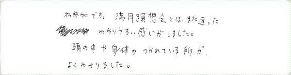 MAX瞑想システムTMのご感想0006
