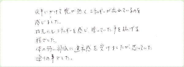 エーテリックサージェリーのご感想0013