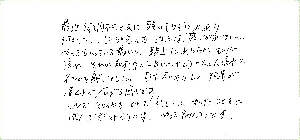 エーテリックサージェリーのご感想0017