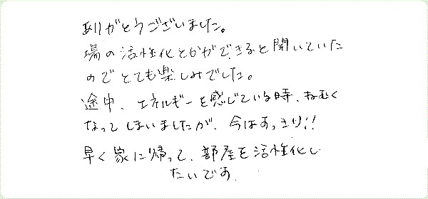 神聖幾何学1のご感想0042