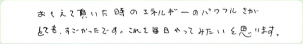 神聖幾何学1のご感想0049