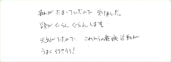 レイキヒーリングのご感想0045