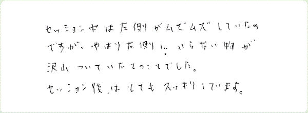 エーテリックサージェリーのご感想0023