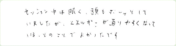 フルスピリットアクティベーションのご感想0020